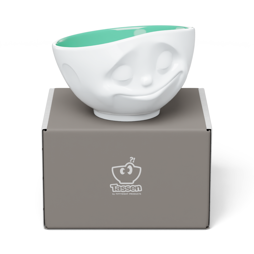 Bowl Happy jade inside, 500 ml