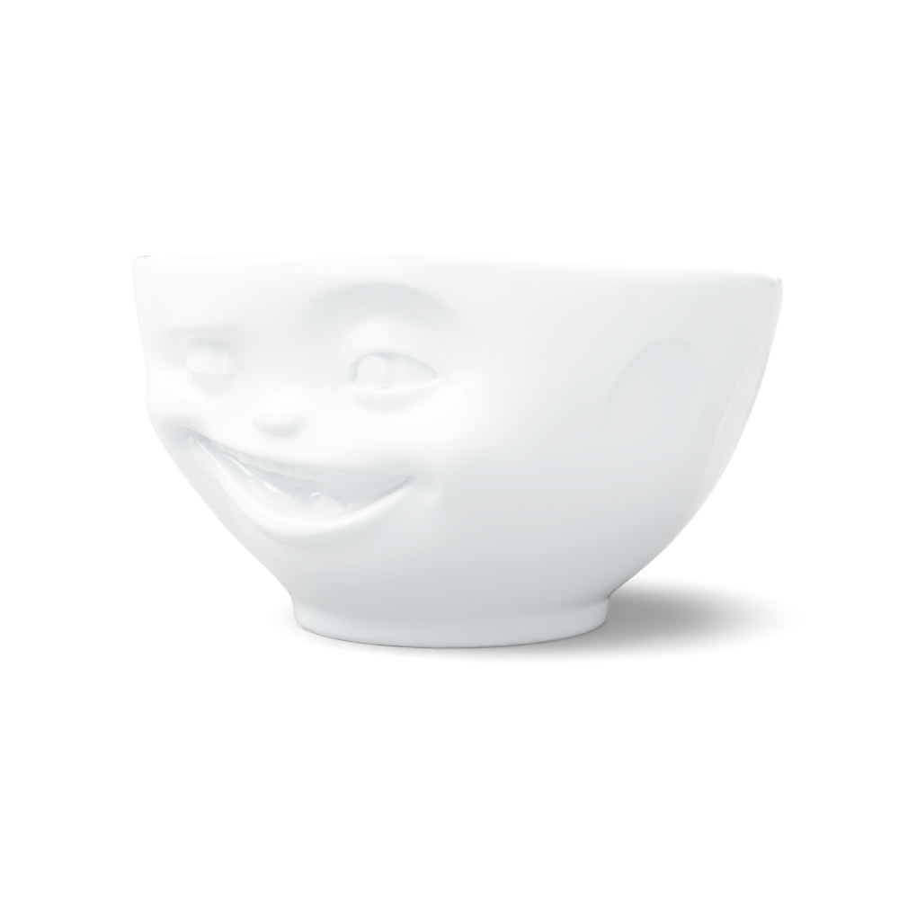 Schale Zwinkernd weiß, 500 ml