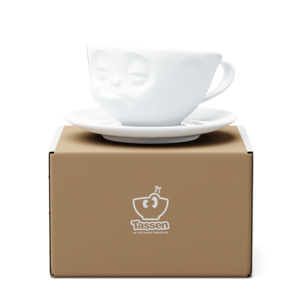 Coffee Cup Snoozy white, 200 ml