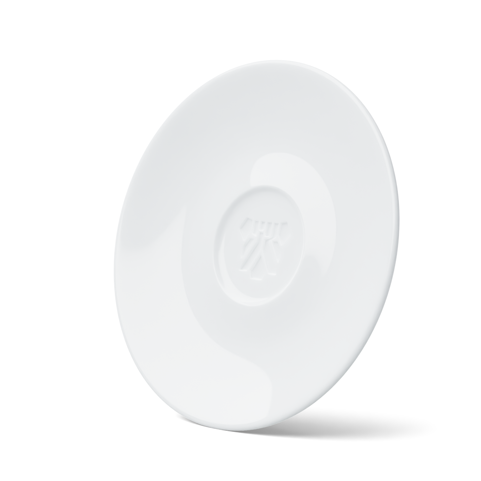 Espresso saucer, white