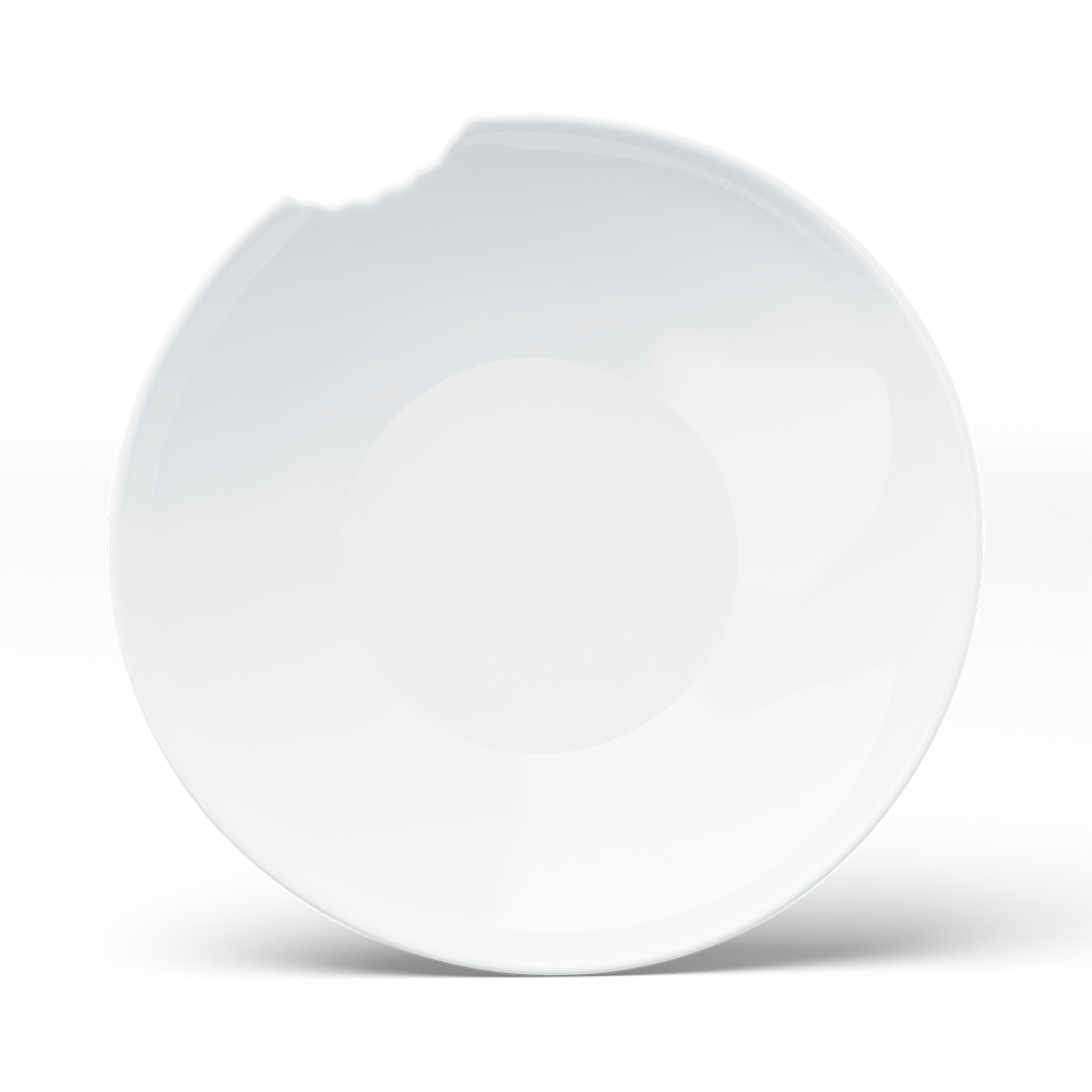 Deep Plates with bite, 2-piece Set (24 cm)