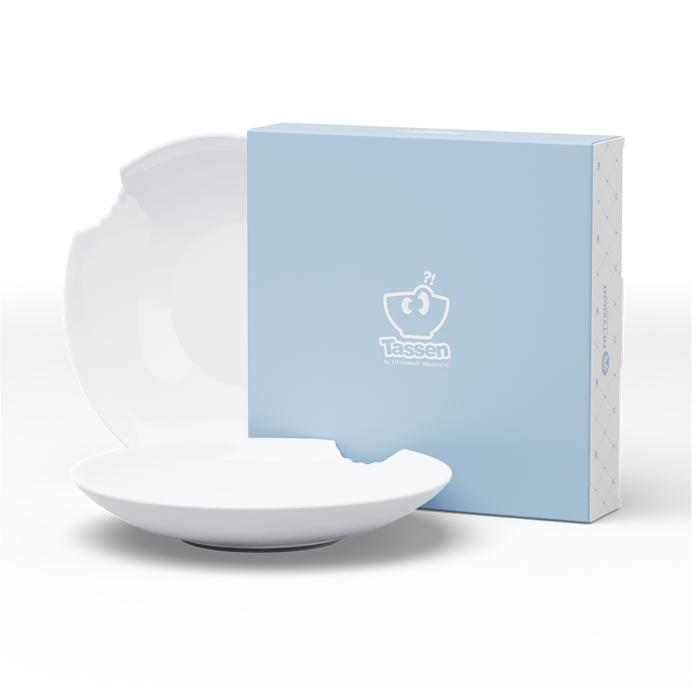 Deep Plates with bite, 2-piece Set (24 cm)