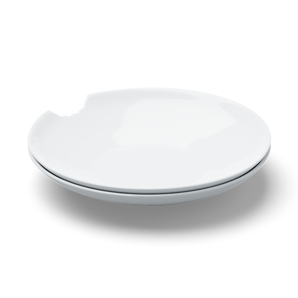Deep Plates with bite, 2-piece Set (24 cm)