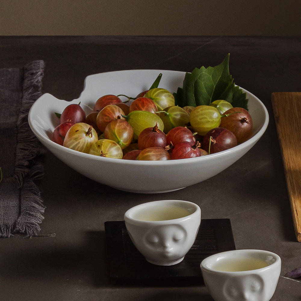 Small Deep Plates with bite, 2-piece Set (18 cm)