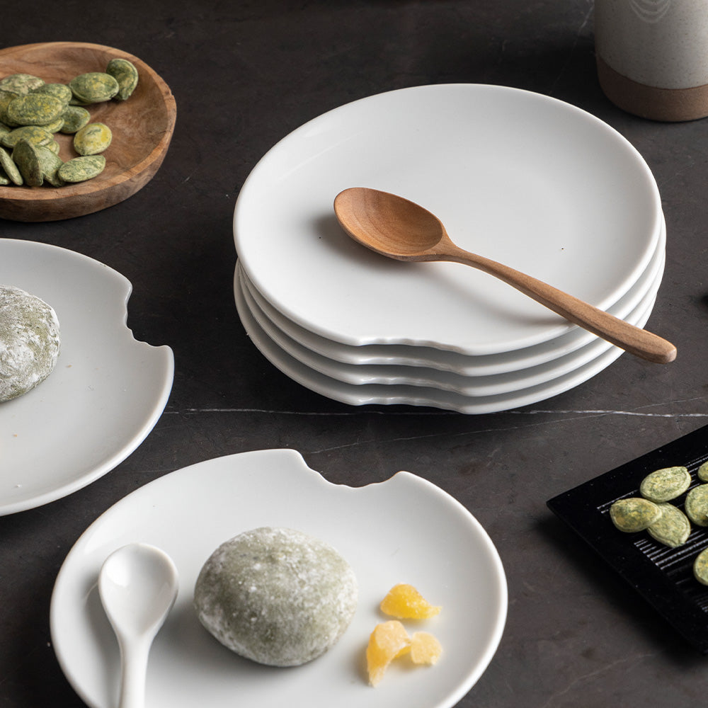 Tiny plate with bite - 2 piece set (15 cm)