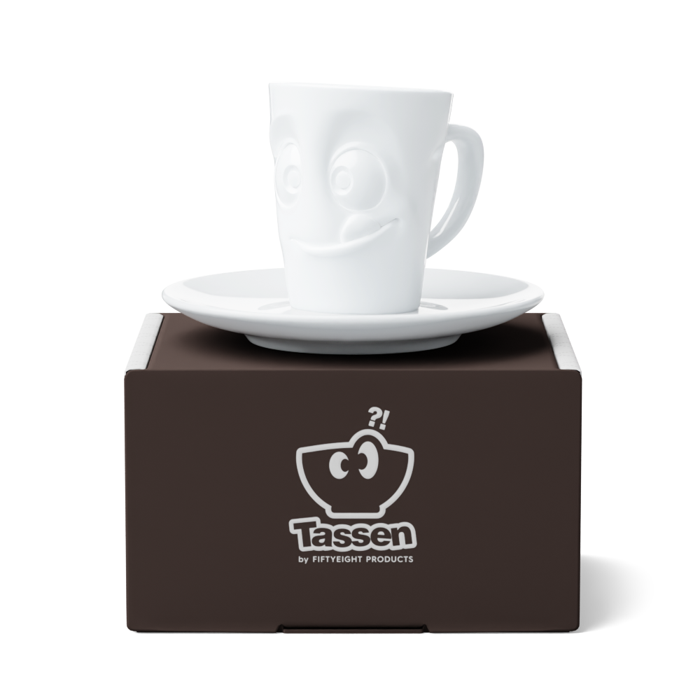 Espresso-Mug with handle Tasty, 80 ml