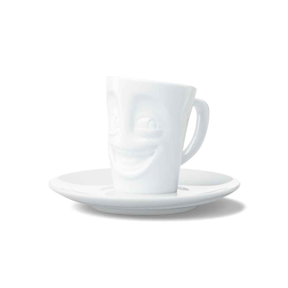 Espresso-Mug mit Henkel Witzig, 80 ml