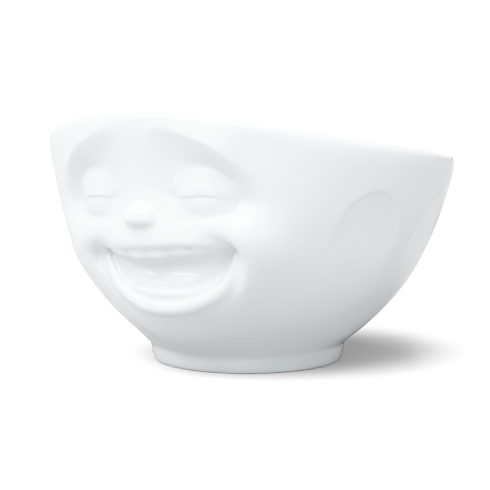 XL Schale Lachend weiß, 1000 ml