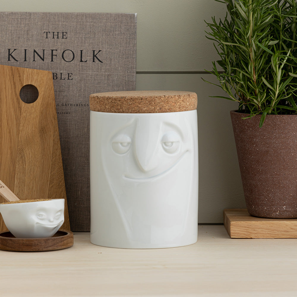 Storage Jar Charming in white, 1700 ml