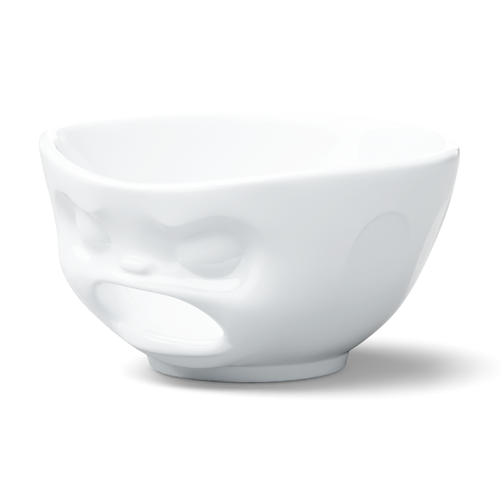 XL Schale mit Loch Kotzend weiß, 1000 ml