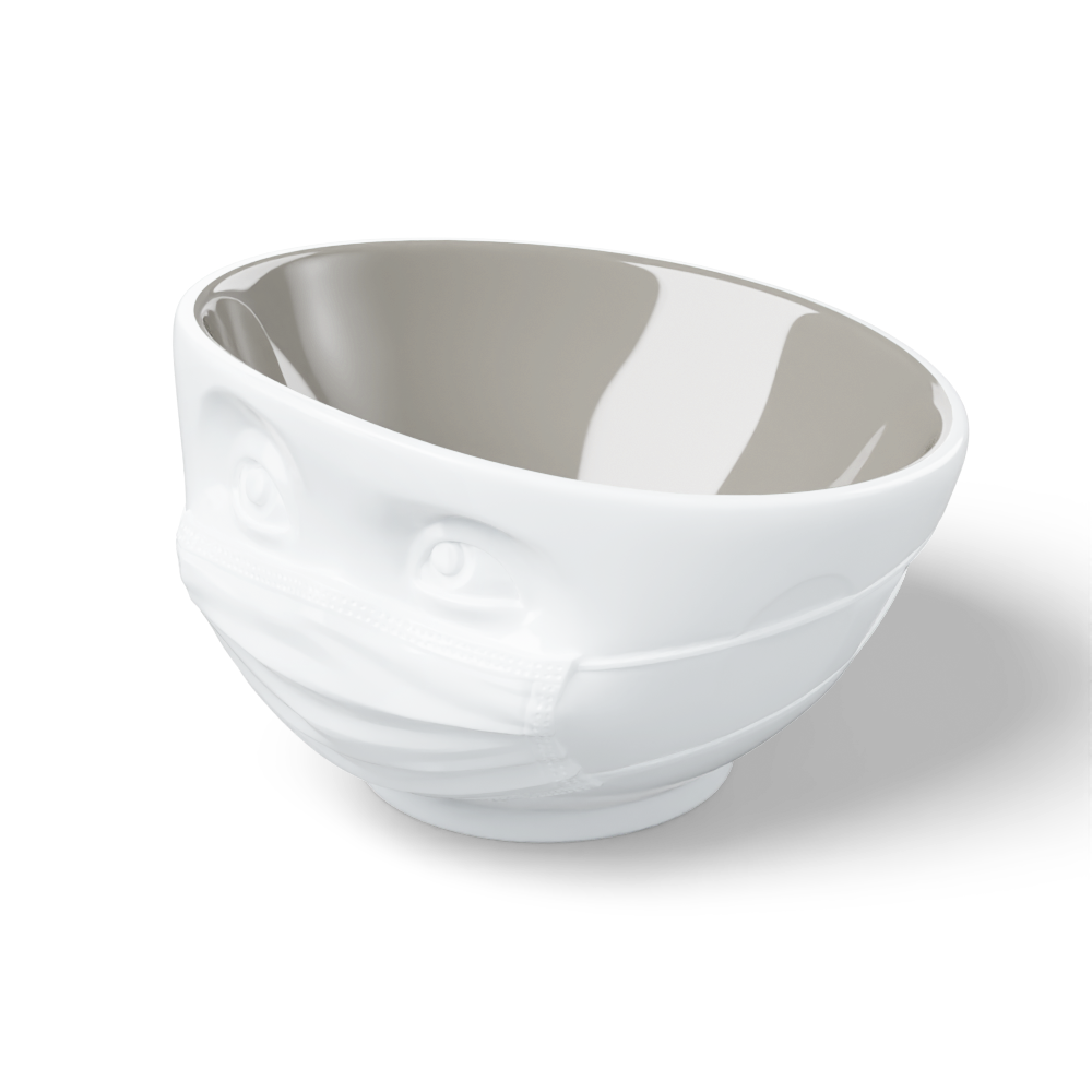 Schale Zuversichtlich innen Stein, 500 ml