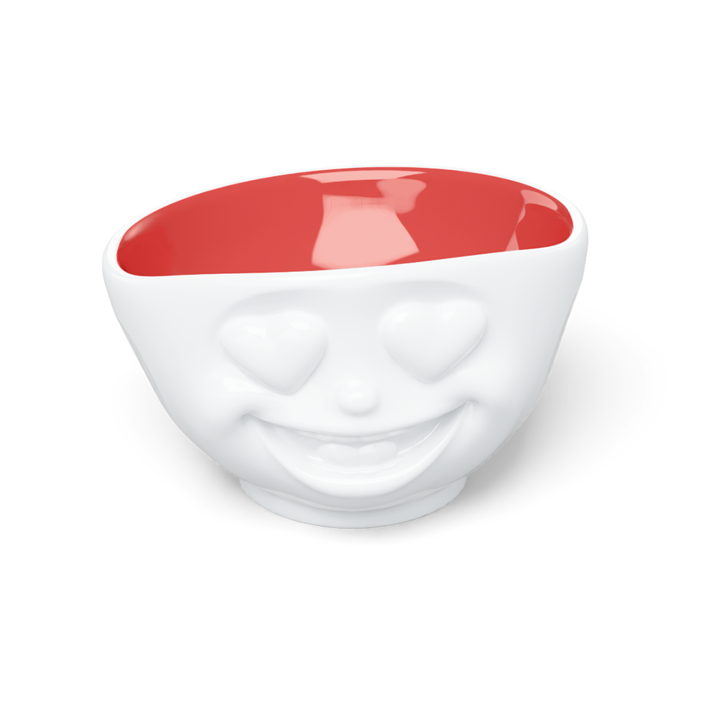 Bowl Heartful Ruby inside, 500 ml