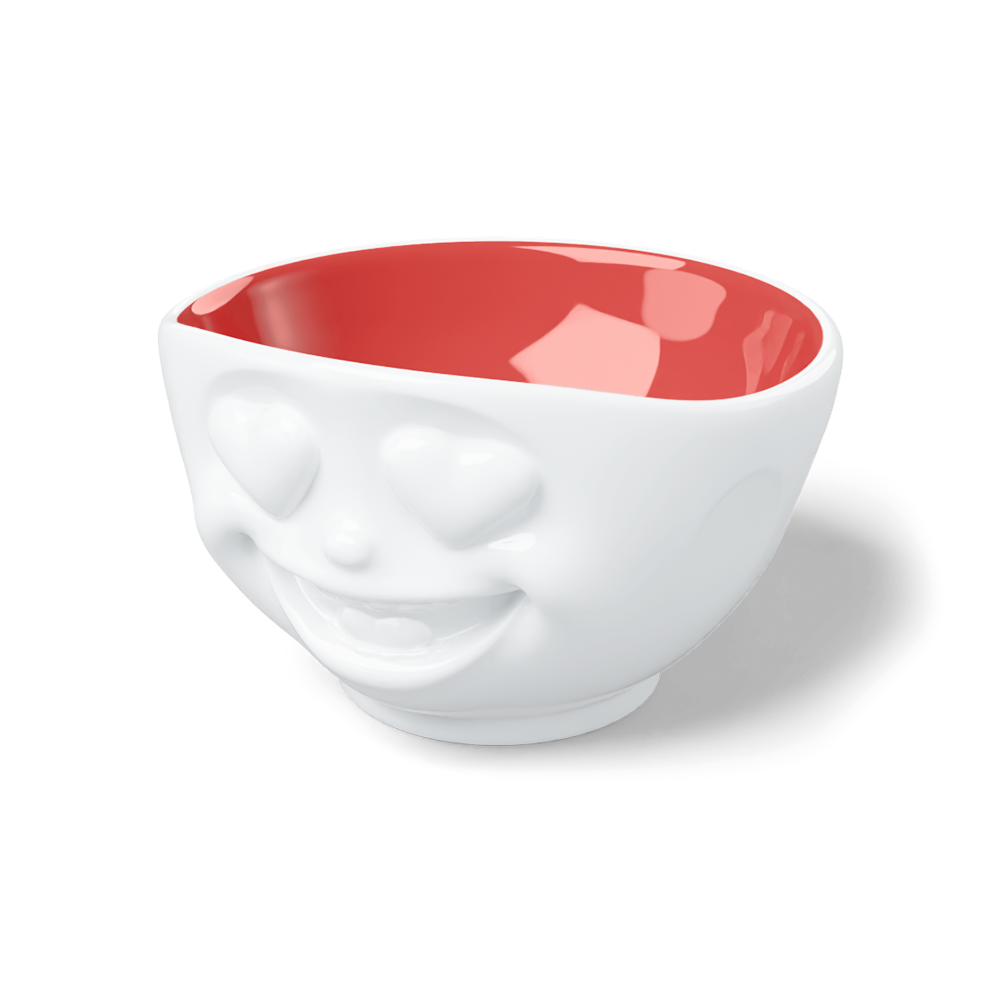 Bowl Heartful Ruby inside, 500 ml