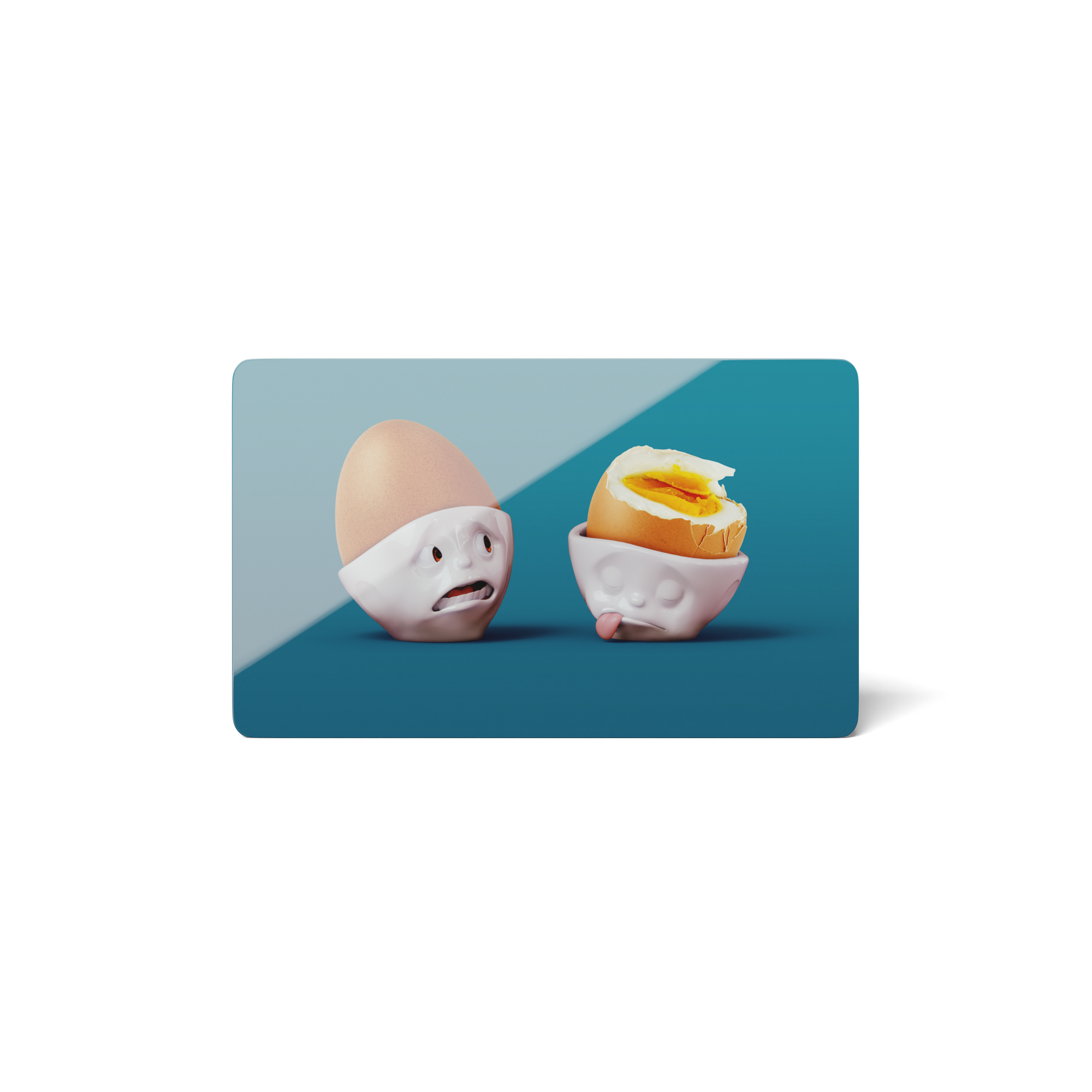 Frühstücksbrettchen Halb so schlimm