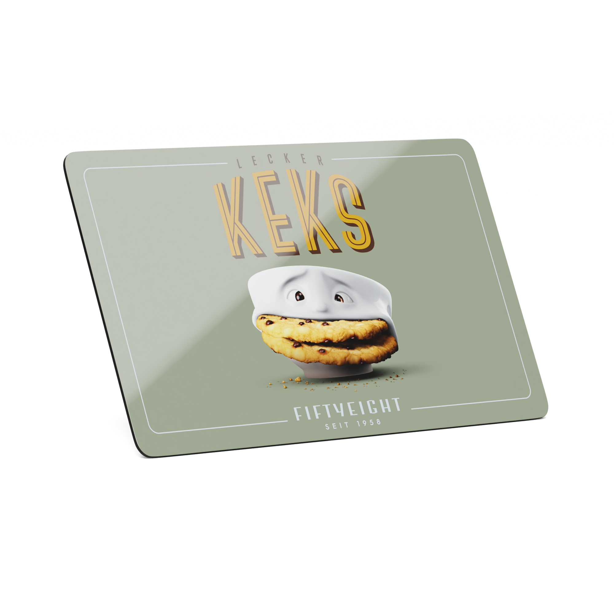 Frühstücksbrettchen Lecker Keks