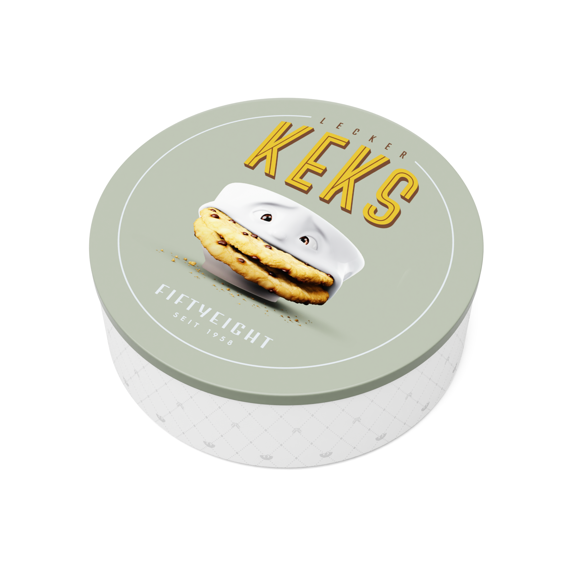 Blechdose - Lecker Keks