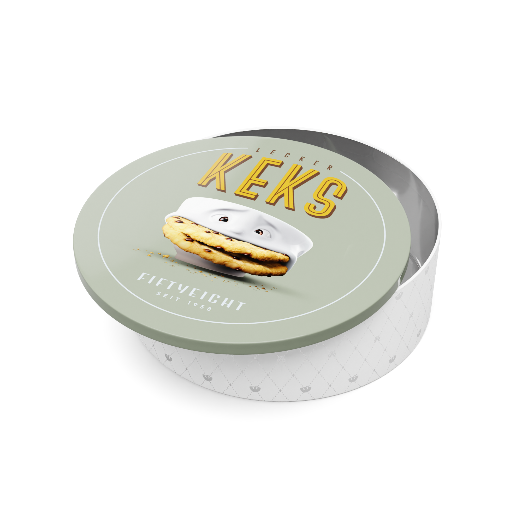 Blechdose - Lecker Keks