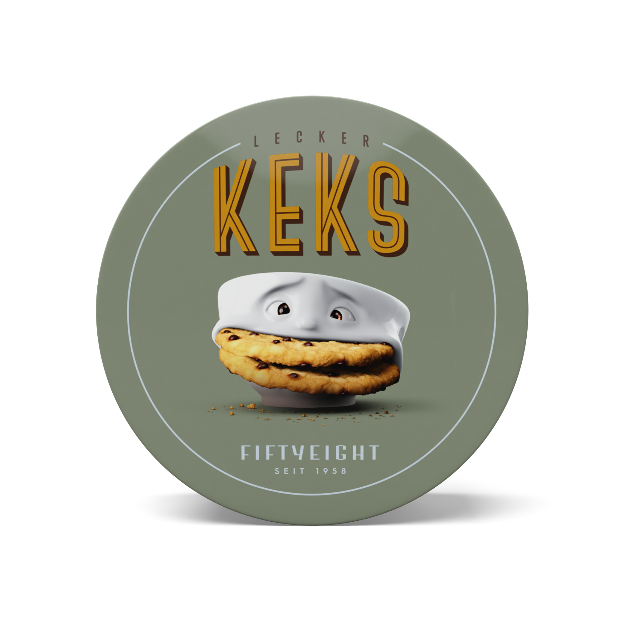 Blechdose - Lecker Keks