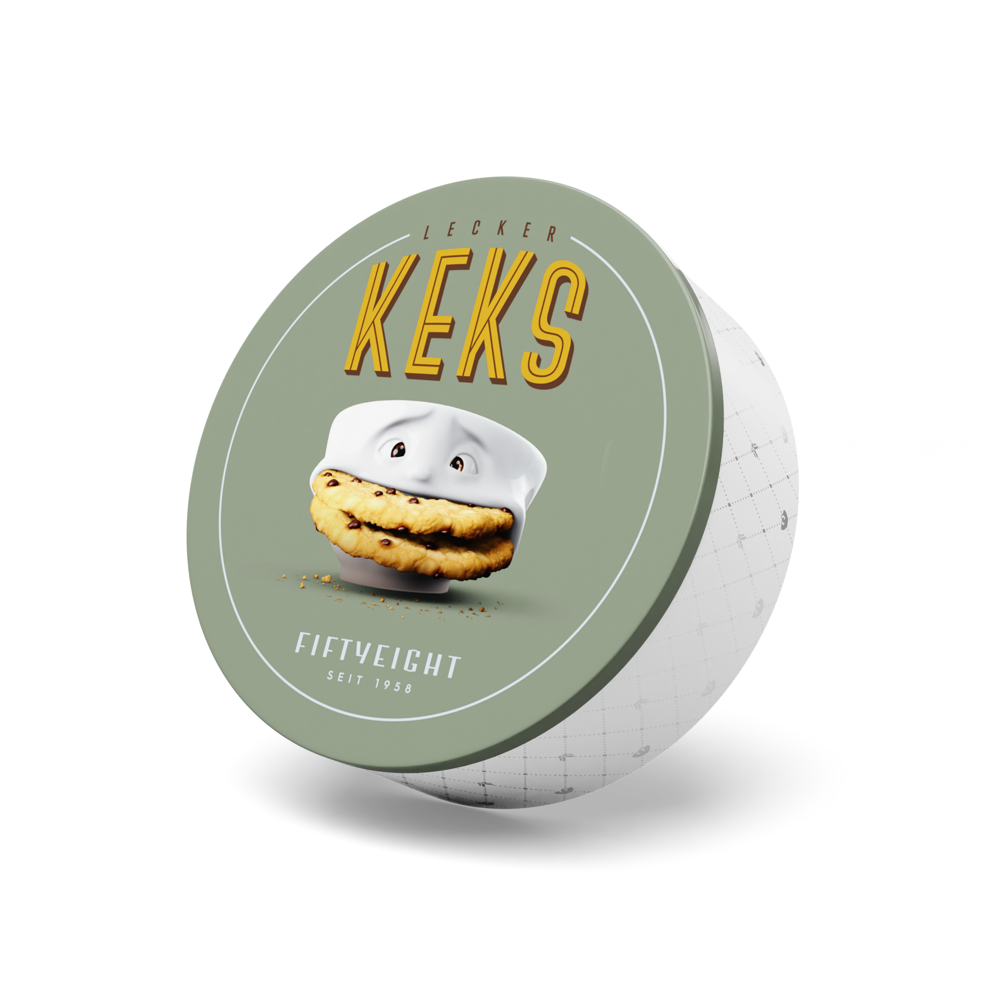 Blechdose - Lecker Keks