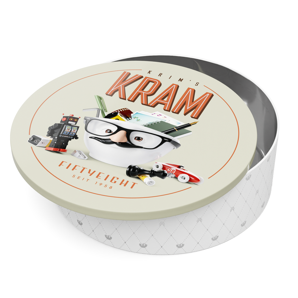 Blechdose - Krim's Kram - Vintage Edition