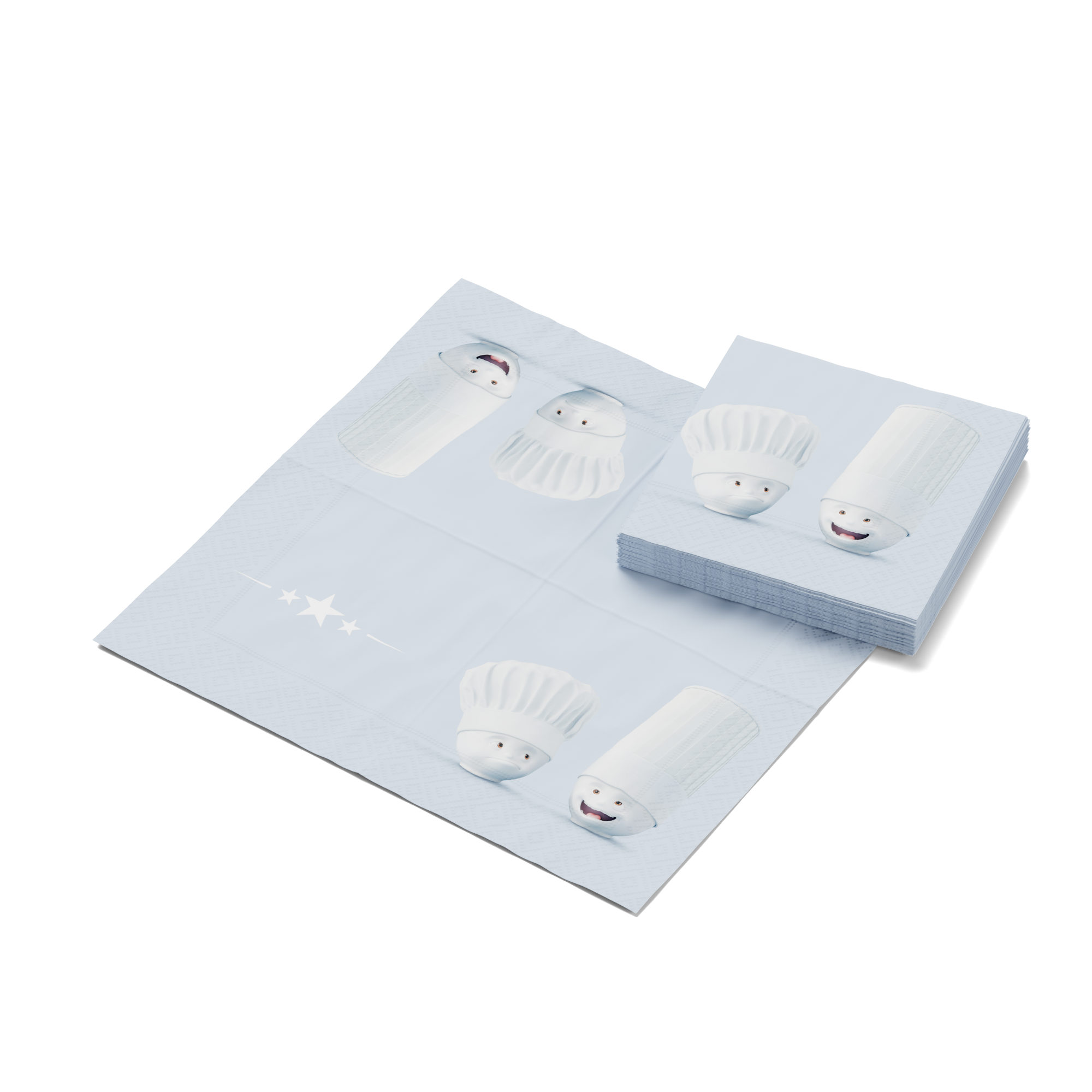 Servietten CHEFKOCH - 12 Packungen