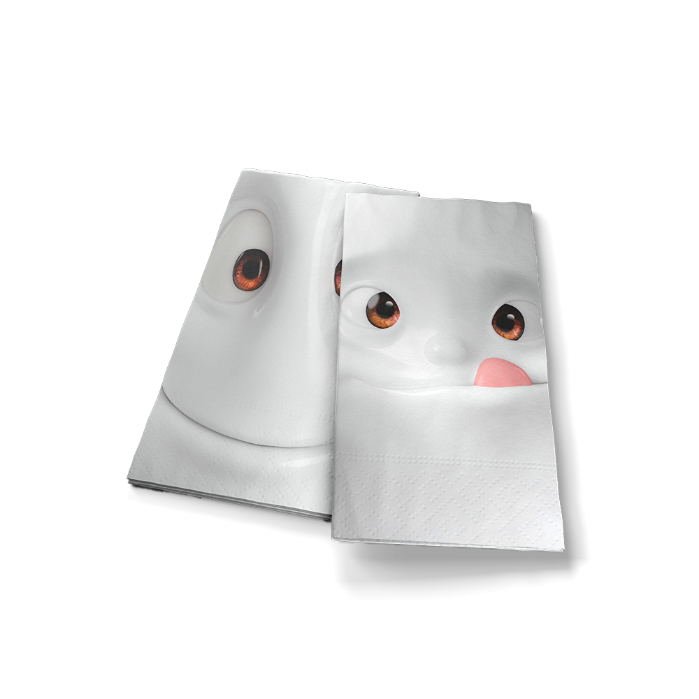 Buffet Napkins "Face Pastrami" Pack of 10