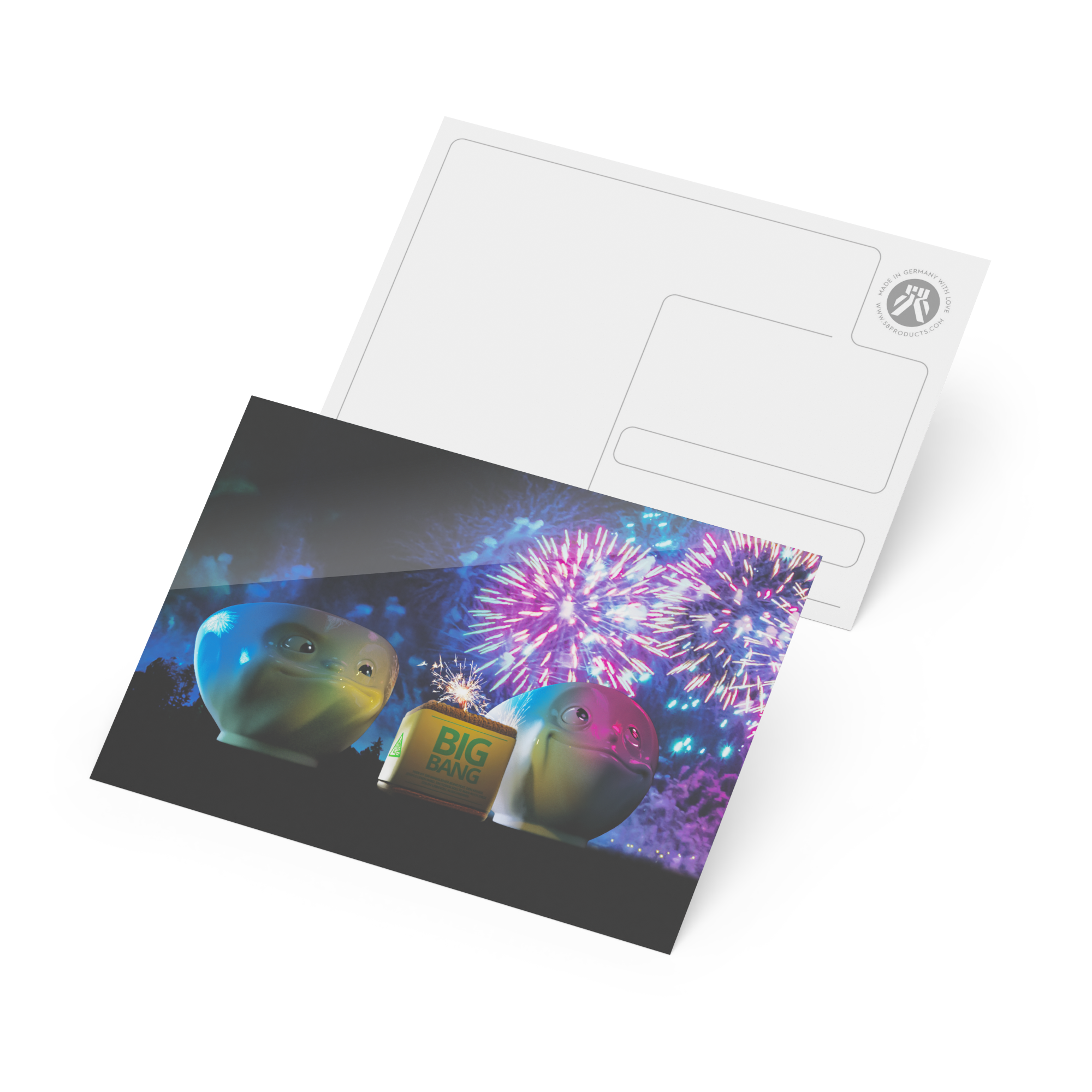 Postcard - New year's eve