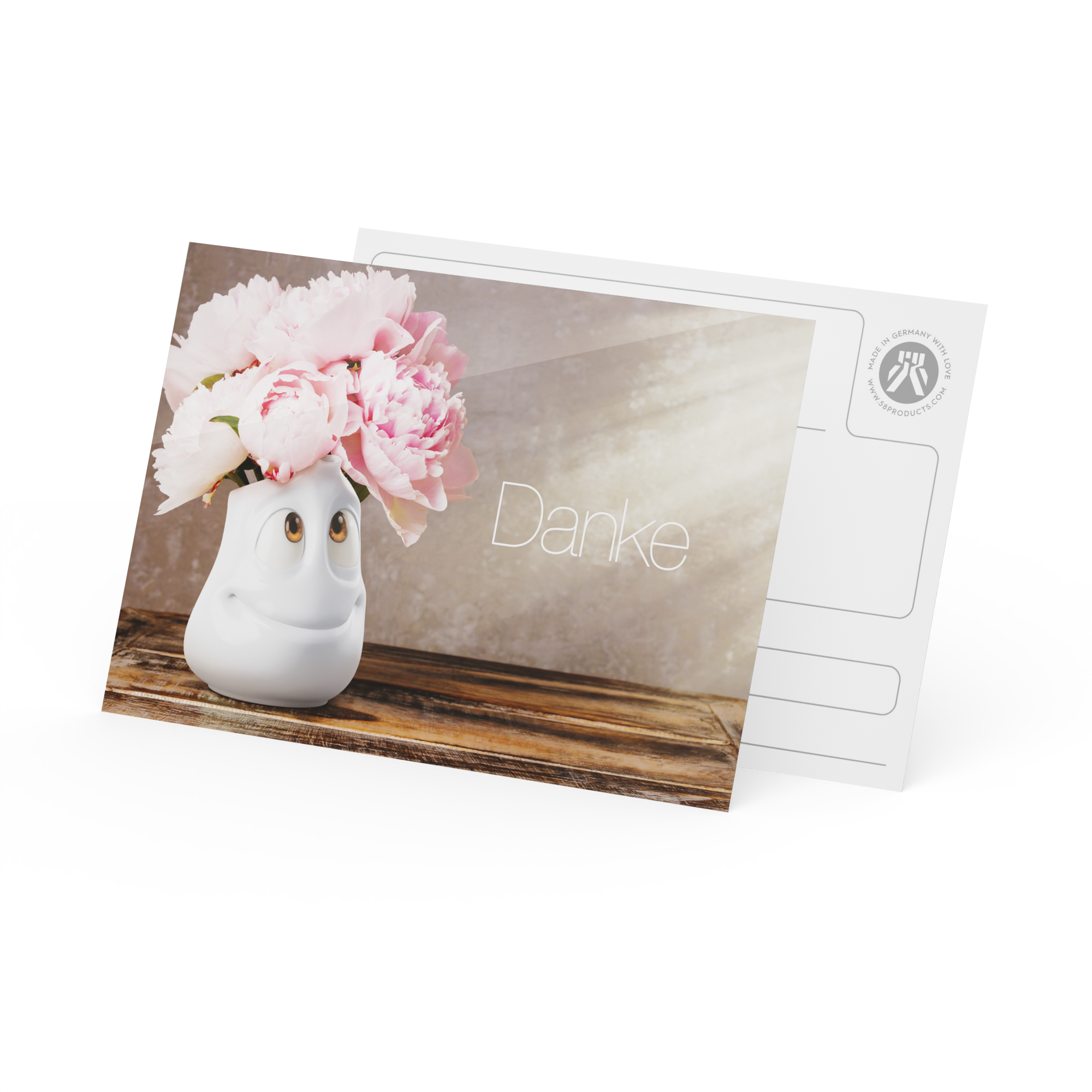 Postkarte - Danke