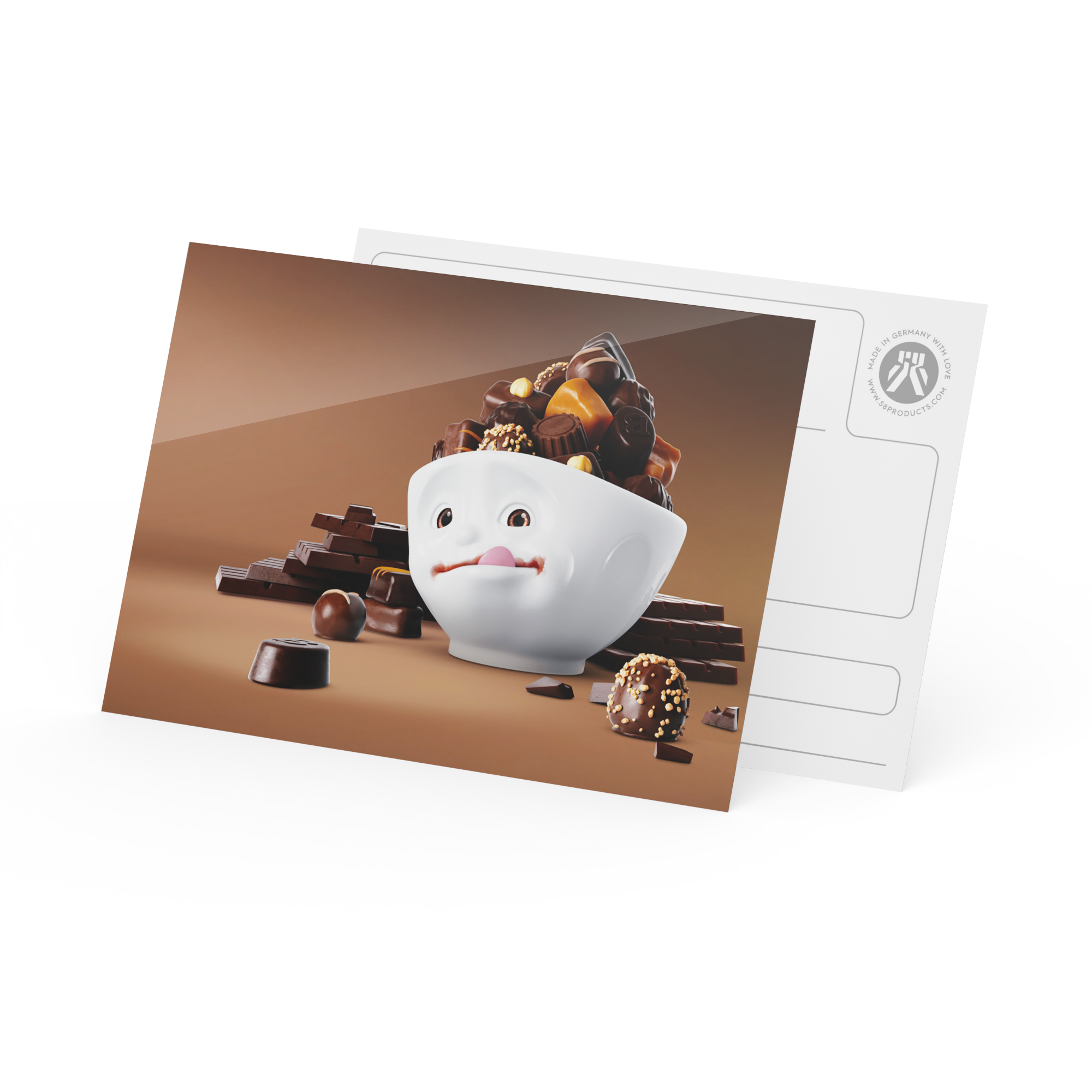 Postcard - Sweet Choco