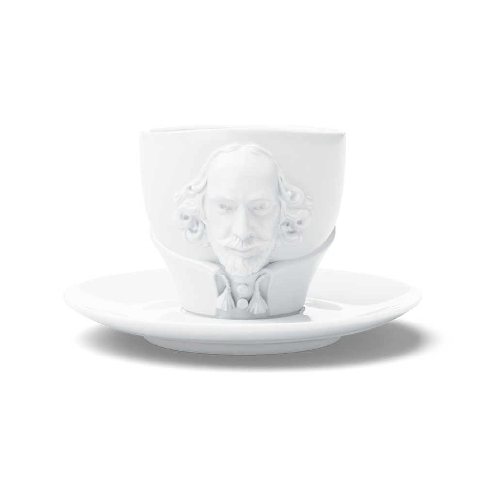 TALENT cup "William Shakespeare" in white, 260 ml - better price!