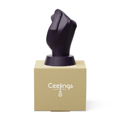 Hand des Lichts - Aubergine
