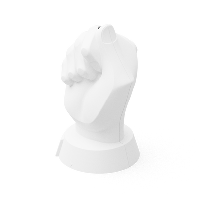 Hand des Lichts - Weiß