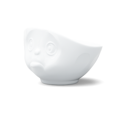 Schale Schmollend in weiß, 500 ml
