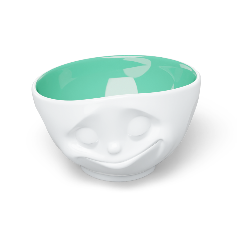 Schale Glücklich innen Jade, 500 ml