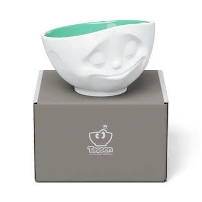 Schale Glücklich innen Jade, 500 ml