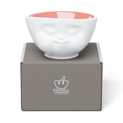 Bowl Munching peach inside, 500 ml