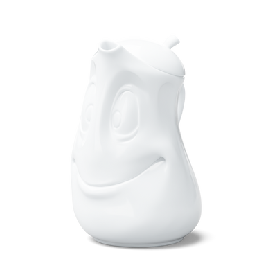 Kanne Gut drauf in weiß, 1200 ml