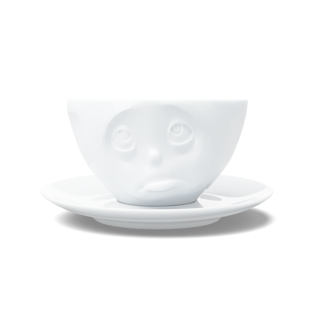 Kaffeetasse Och bitte weiß, 200 ml