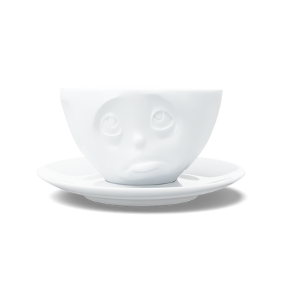 Kaffeetasse Och bitte weiß, 200 ml