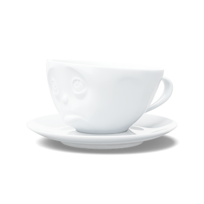 Kaffeetasse Och bitte weiß, 200 ml