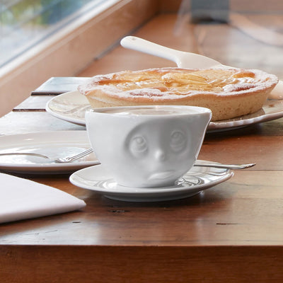 Kaffeetasse Och bitte weiß, 200 ml