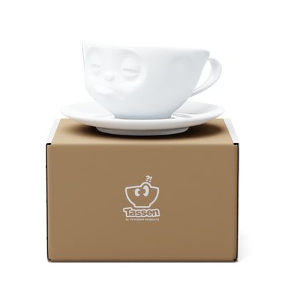 Kaffeetasse Verpennt weiß, 200 ml