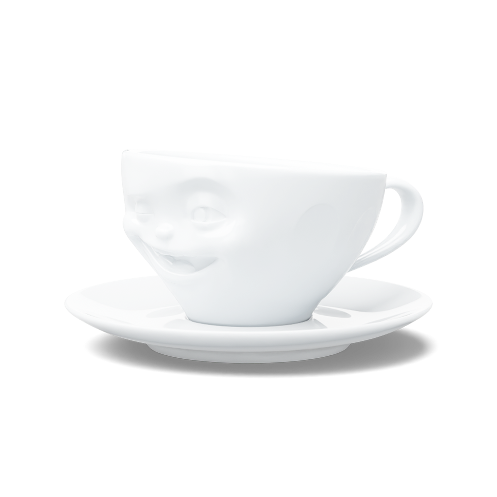 Coffee Cup Winking white, 200 ml