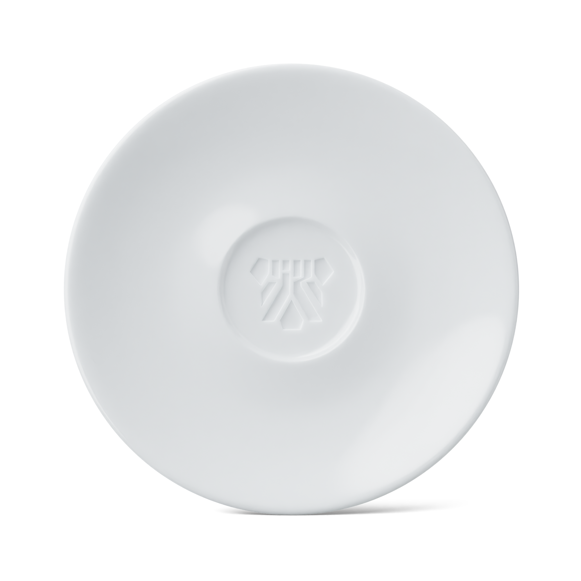 Espresso saucer, white