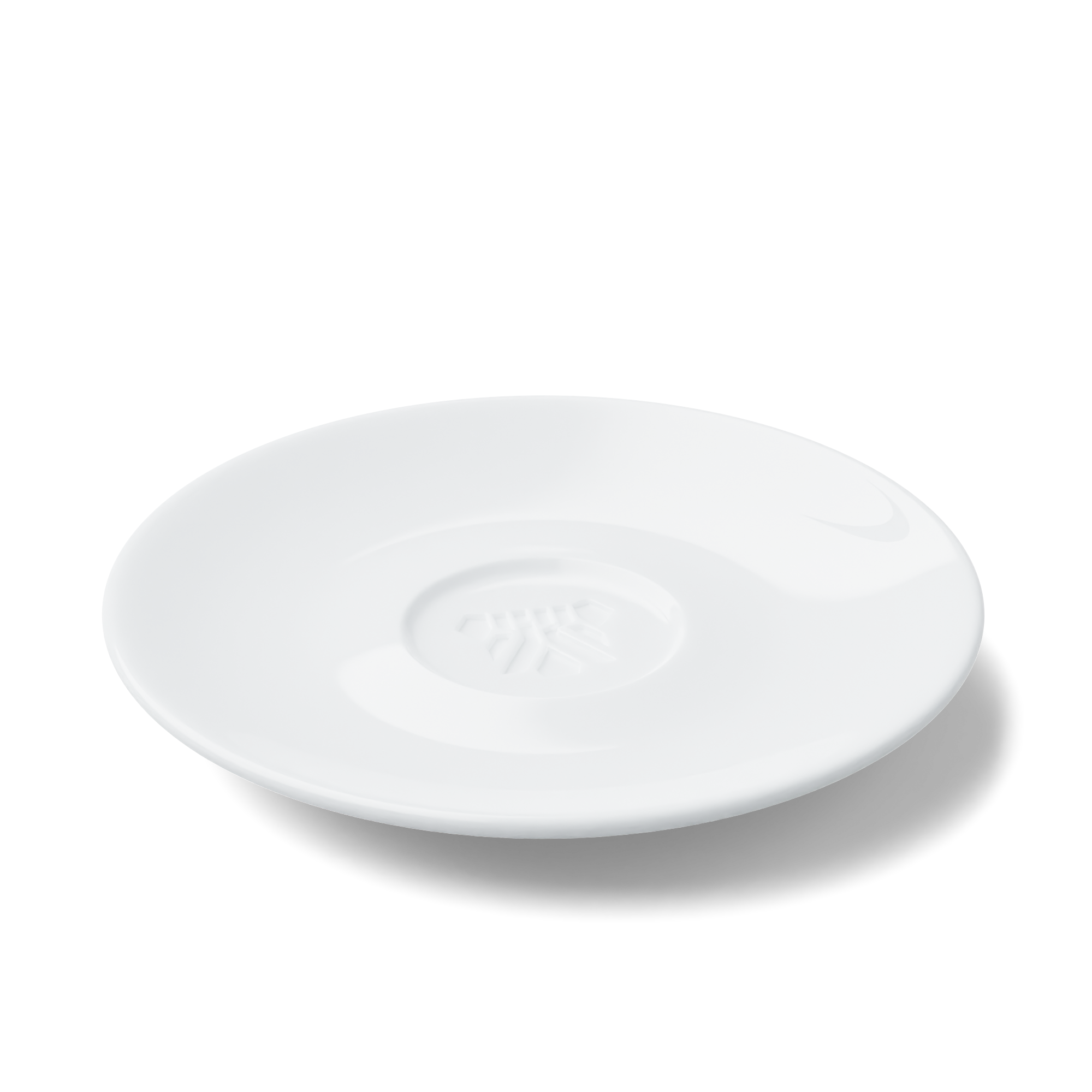 Espresso saucer, white