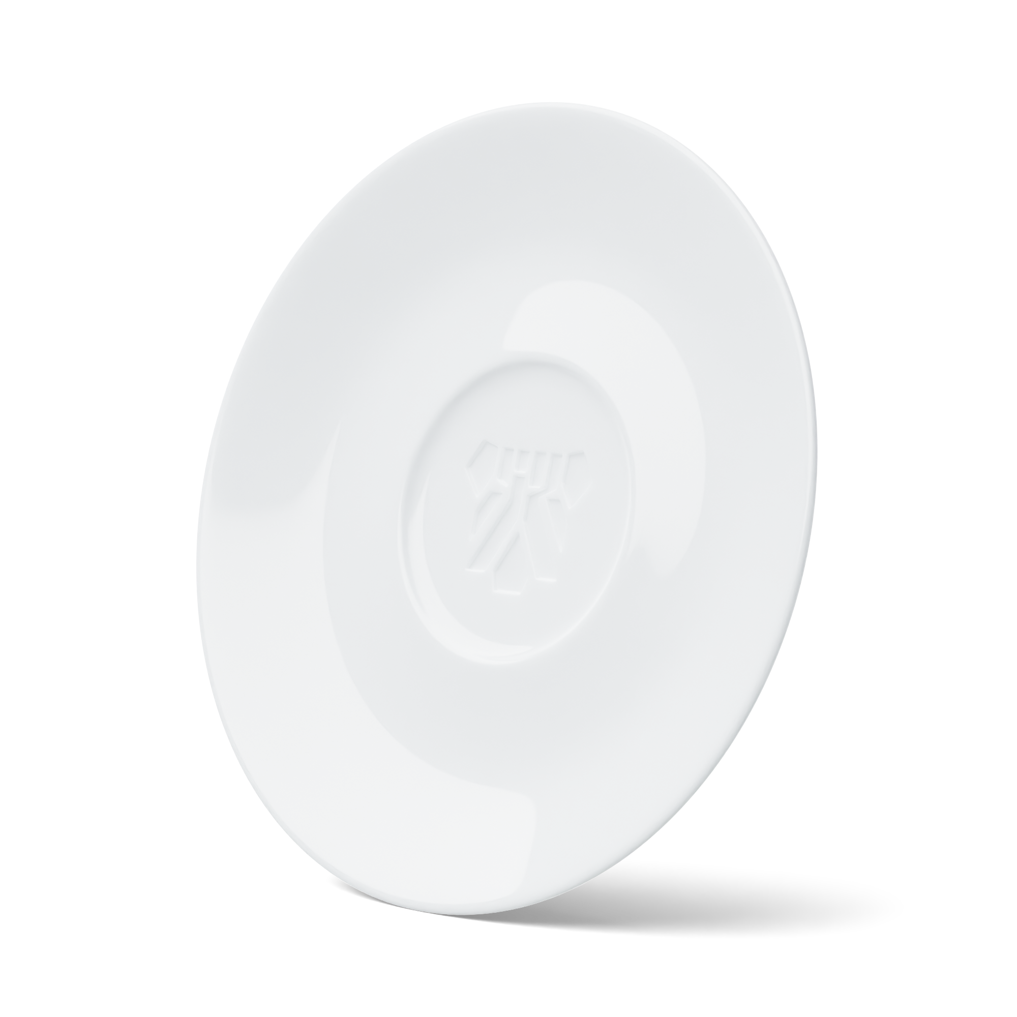 Saucer for coffee cup, white