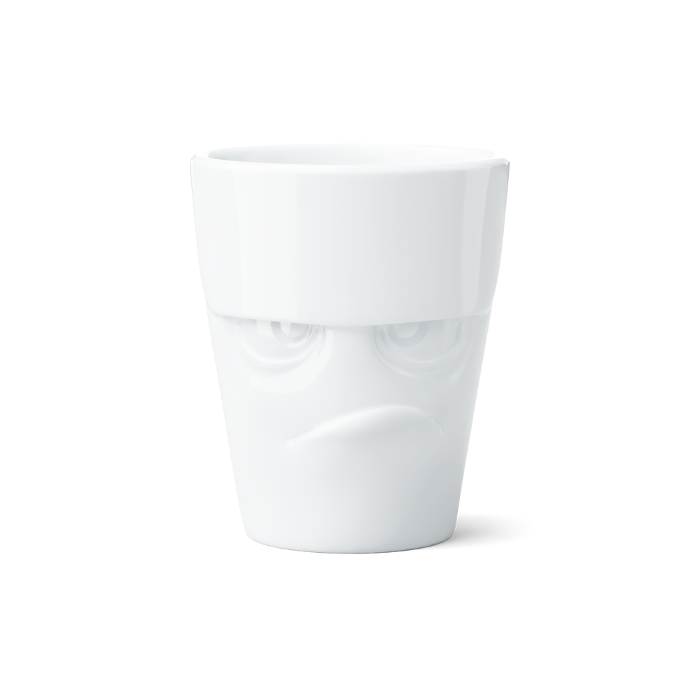 MUG with handle Grumpy white, 350 ml
