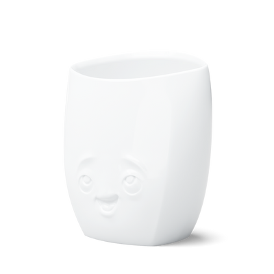 Vase Delighted in white
