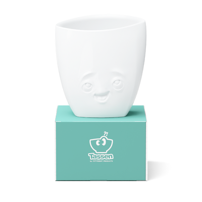 Vase Delighted in white