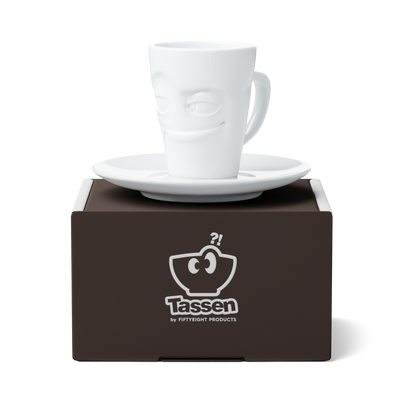 Espresso-Mug mit Henkel Verschmitzt, 80 ml